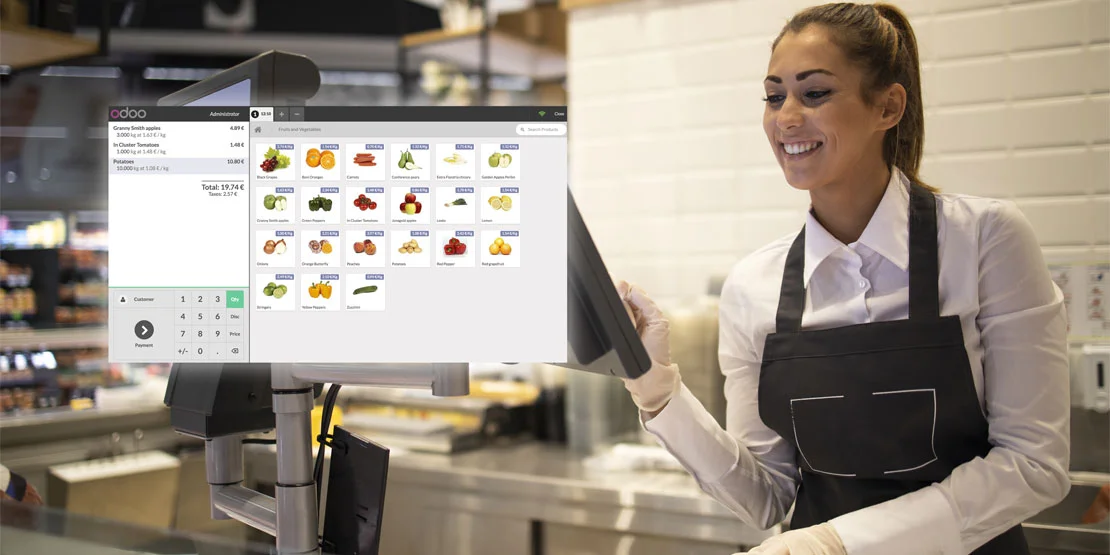 Comercio operando con un punto de venta Odoo